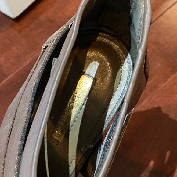 BCBG generation brown gladiator Sandals hidden 4” heel size 8.5 - Picture 3 of 11